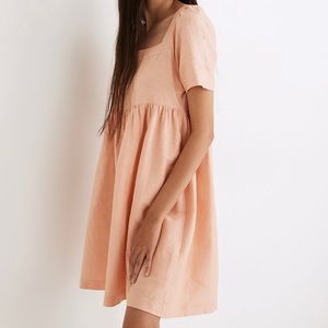 Madewell Linen-Blend Allie Mini Dress
Size S